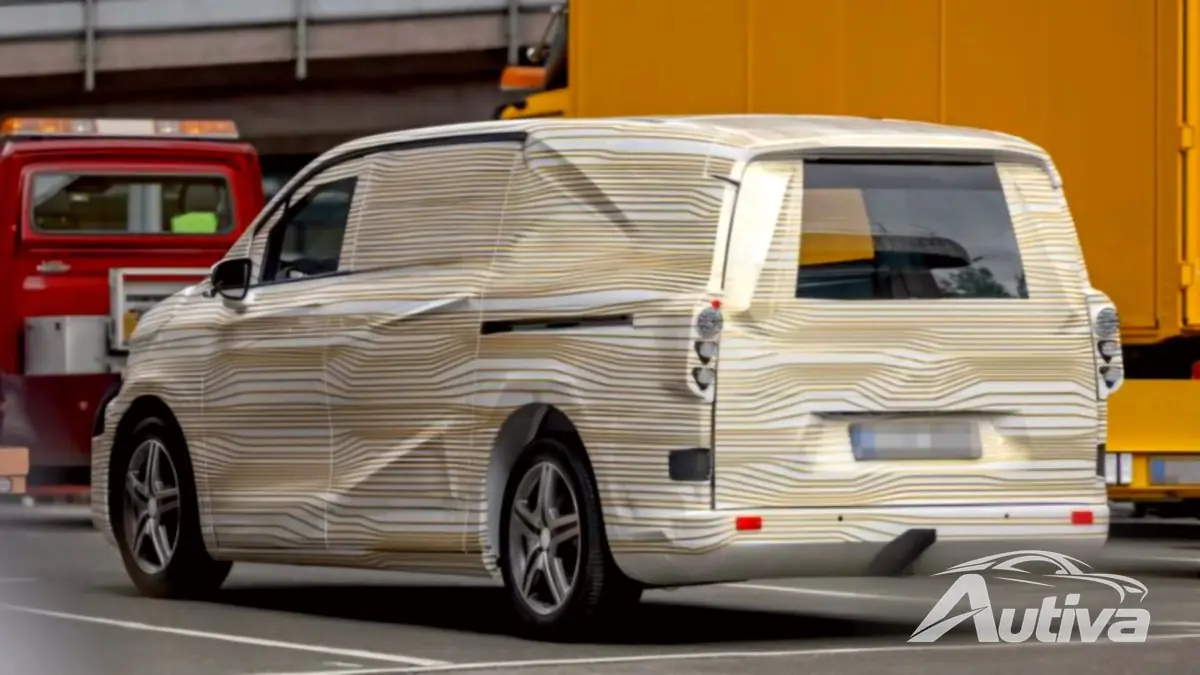 Mercedes-Benz VAN.EA 프로토타입 테스트 진행 중