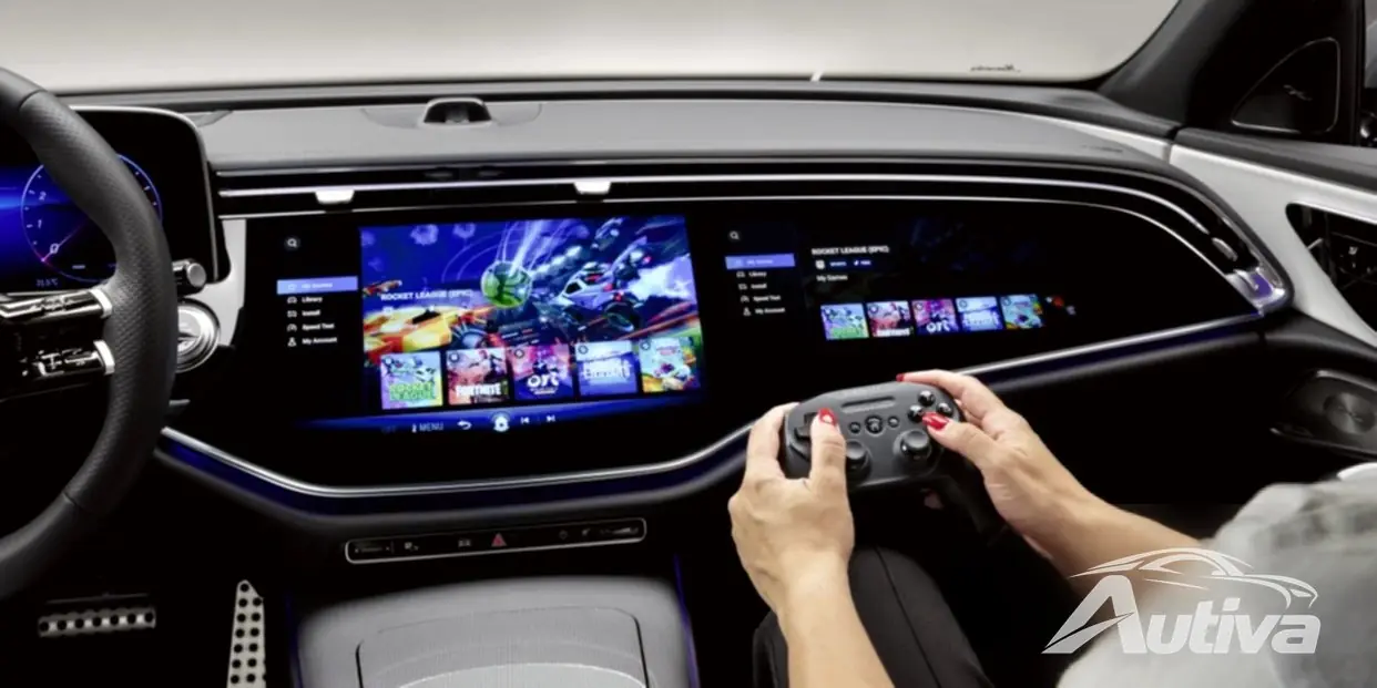 Mercedes‑Benz se une à Boosteroid para oferecer jogos AAA dentro de seus veículos