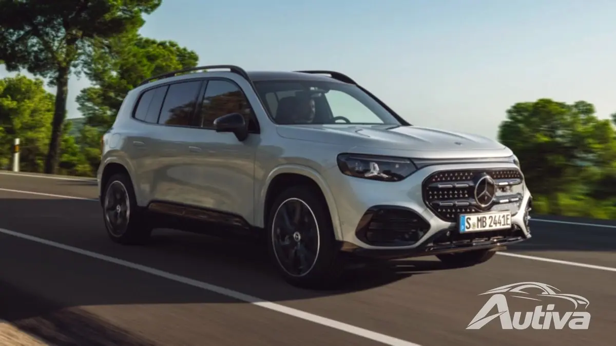 Nowy elektryczny Mercedes-Benz GLB łączy w sobie sztuczną inteligencję i polaryzujący styl