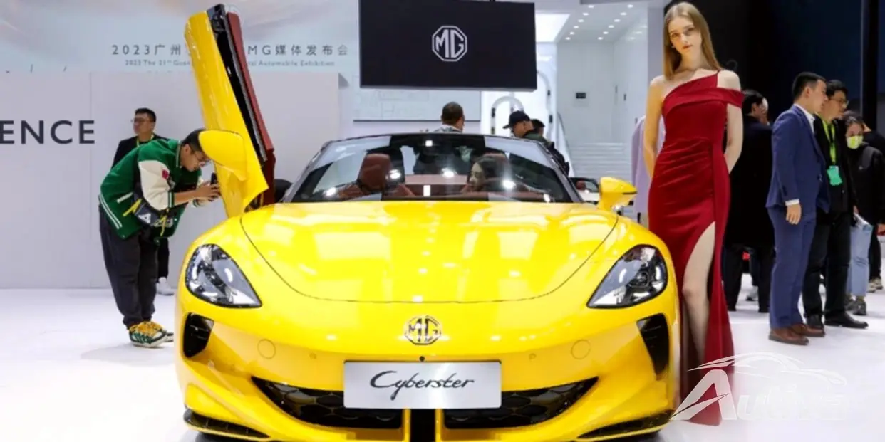 MG Cyberster arrive en Chine, à partir de 37 600 €