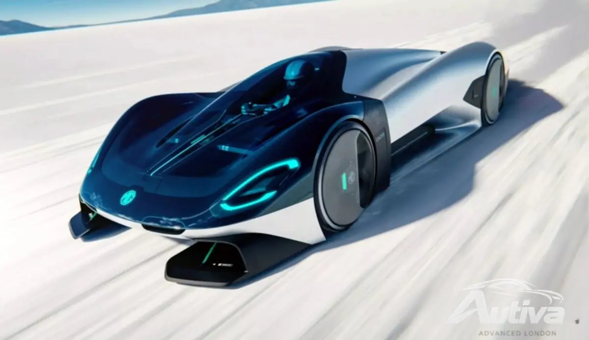 MG inicjuje dziedzictwo wyścigów elektrycznych dzięki pogoni za rekordem Hypercar EXE181 4