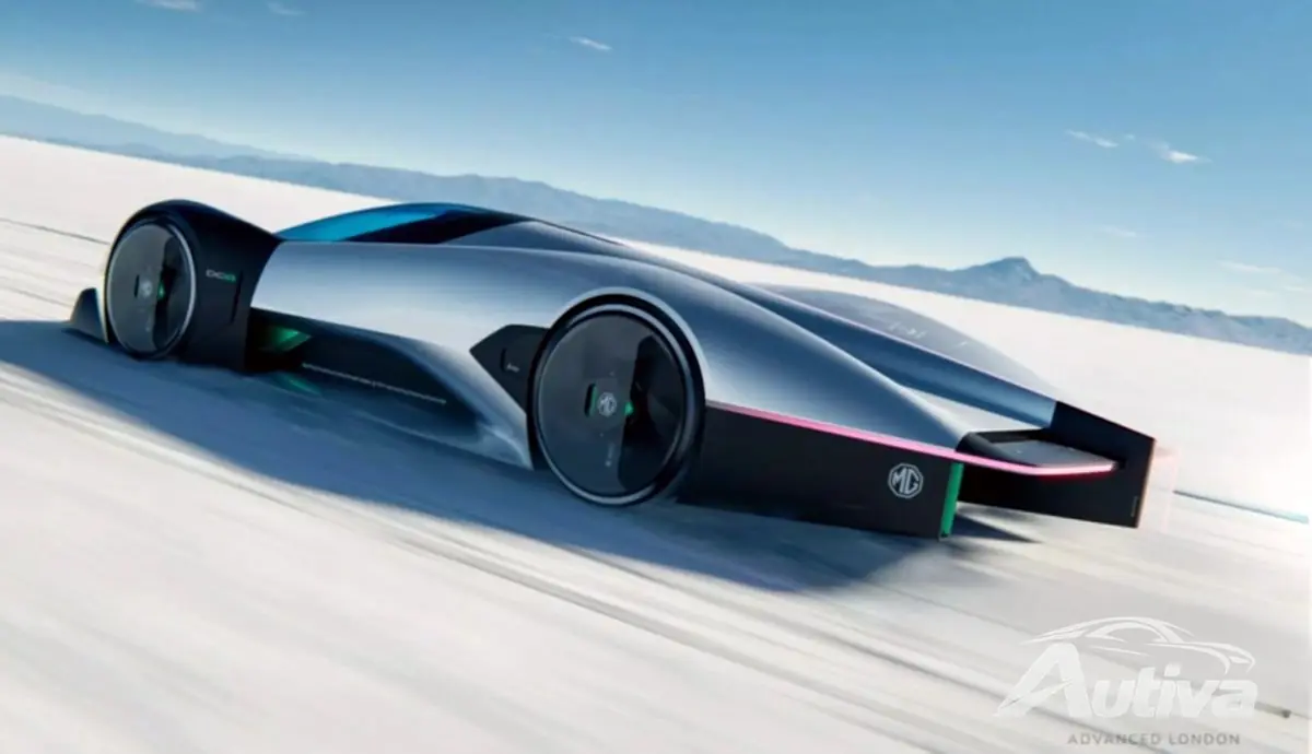 MG inicjuje dziedzictwo wyścigów elektrycznych dzięki pogoni za rekordem Hypercar EXE181 5
