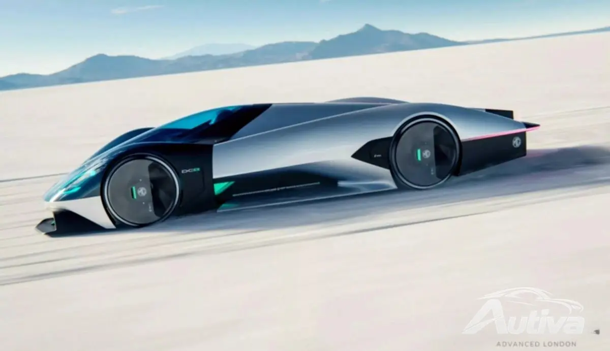 MG inicjuje dziedzictwo wyścigów elektrycznych dzięki pogoni za rekordem Hypercar EXE181 6