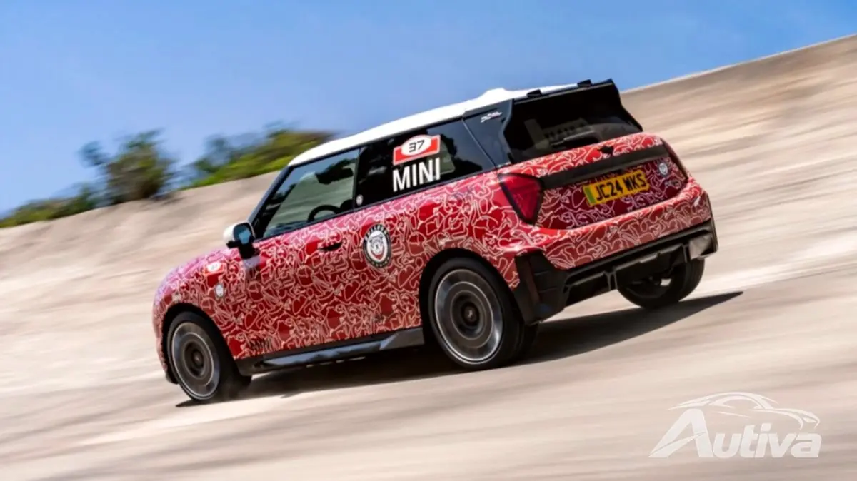 Mini John Cooper Works E Prototype lades inn i den elektriske æra