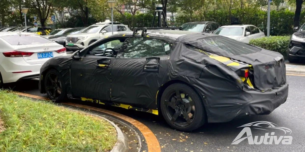 Test avvistato del Mystery Lotus Type 133 in Cina