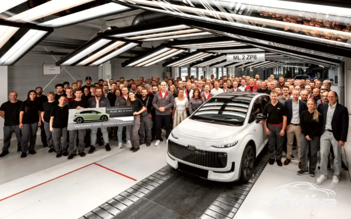 دخلت سيارة Audi A2 e-tron الجديدة حيز الإنتاج بالفعل دخلت سيارة Audi A2 e-tron الجديدة حيز الإنتاج بالفعل