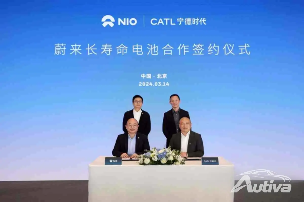 蔚来与宁德时代联手开发更长寿命电池 蔚来与宁德时代联手开发更长寿命电池