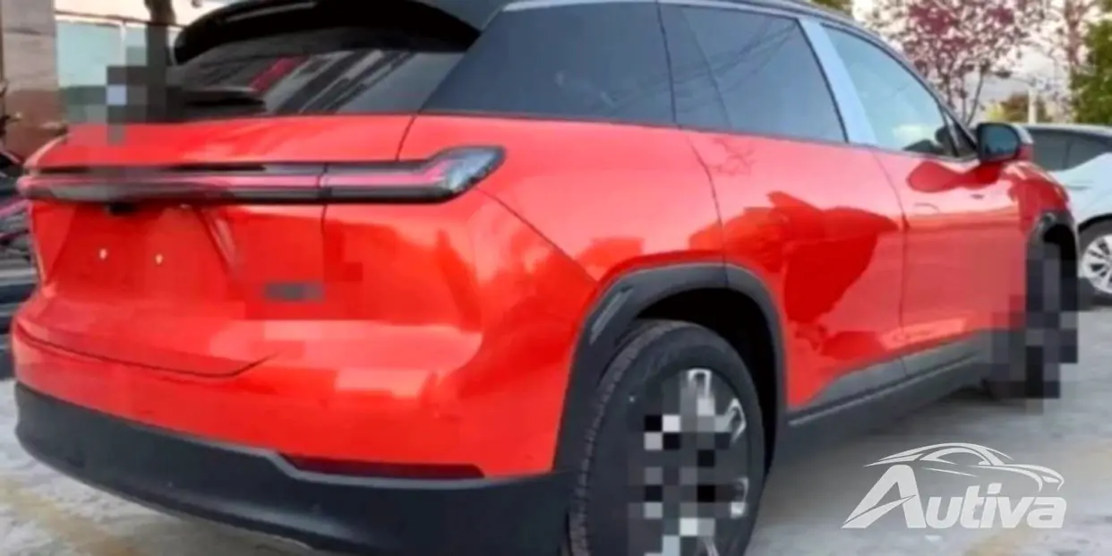 NIO ES7 révélé en couleur après la disparition du camouflage