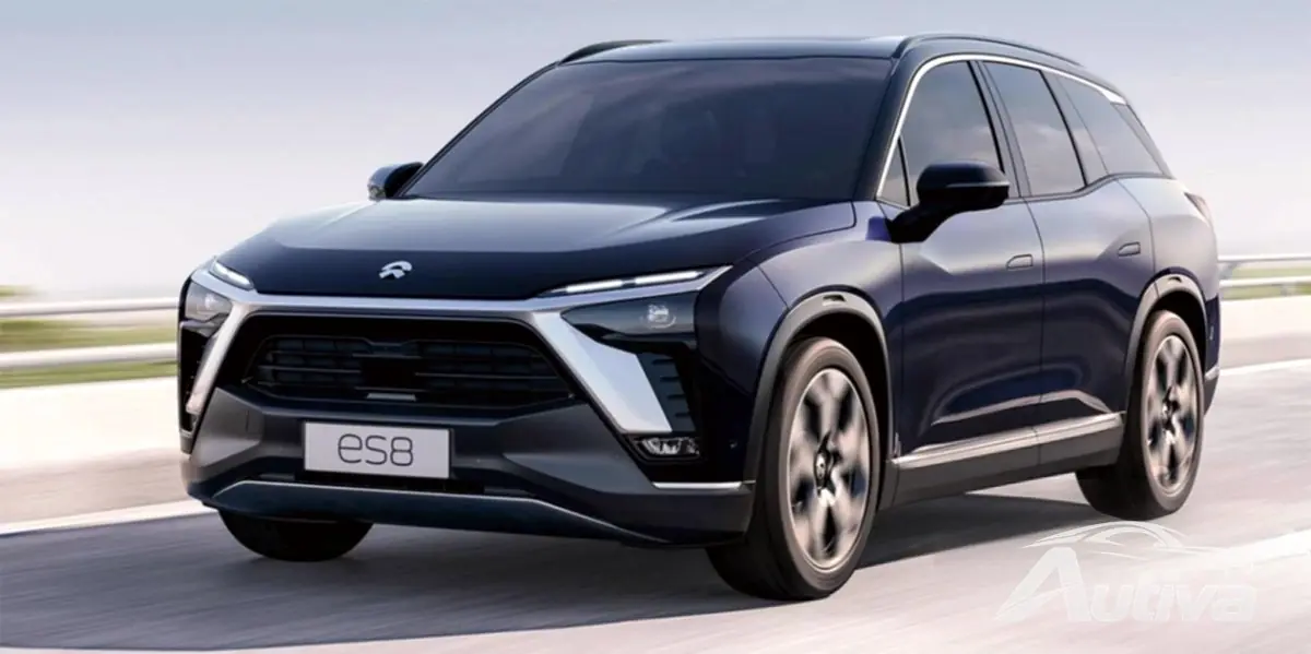 NIO ES8 é usado para o serviço de mapeamento NIO ES8 é usado para o serviço de mapeamento