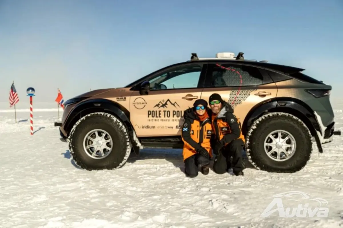 Nissan Ariya покоряет электрическую одиссею от полюса к полюсу Nissan Ariya покоряет электрическую одиссею от полюса к полюсу