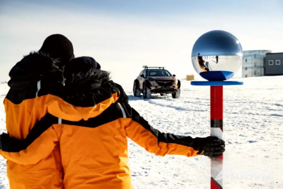 Nissan Ariya покоряет электрическую одиссею от полюса к полюсу Nissan Ariya покоряет электрическую одиссею от полюса к полюсу