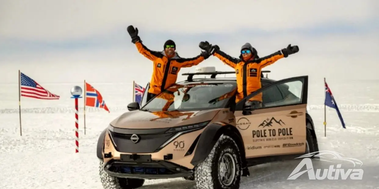 Nissan Ariya avslutar en episk resa från pole till pol