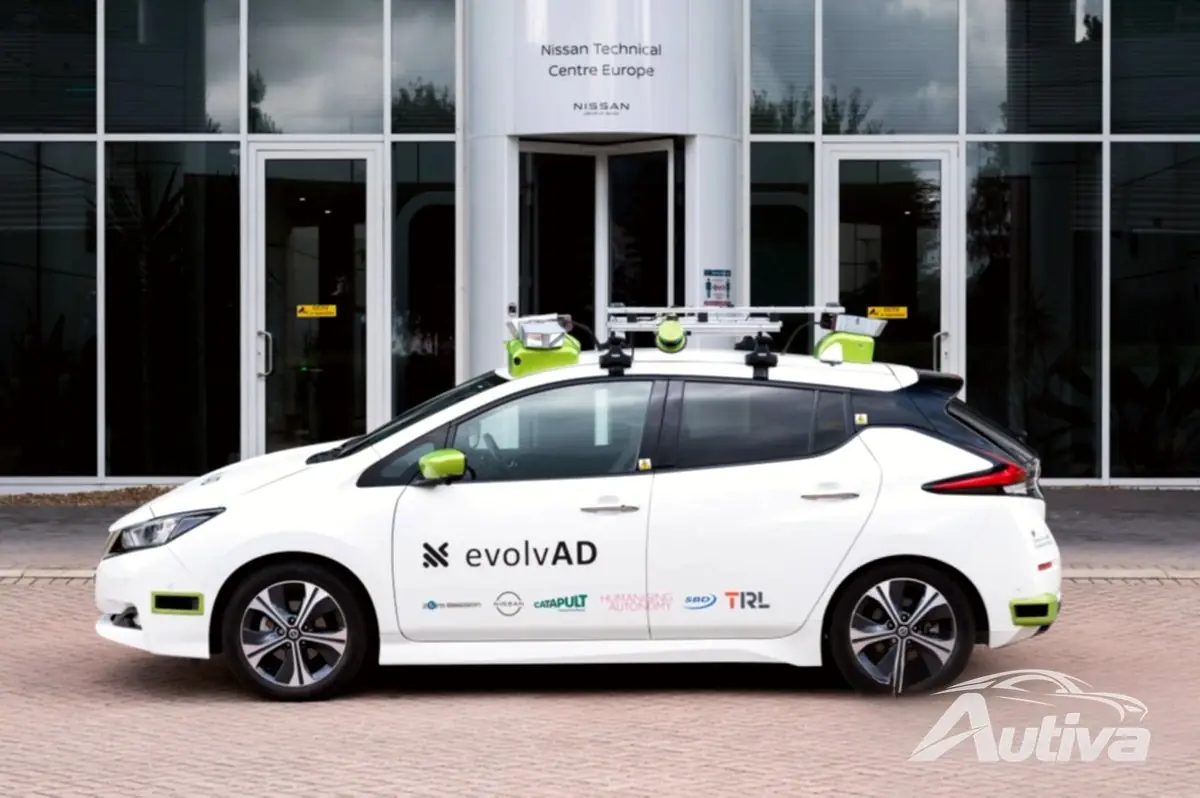 Nissan reutiliza el Leaf 2022 del proyecto anterior ''evolvAD''