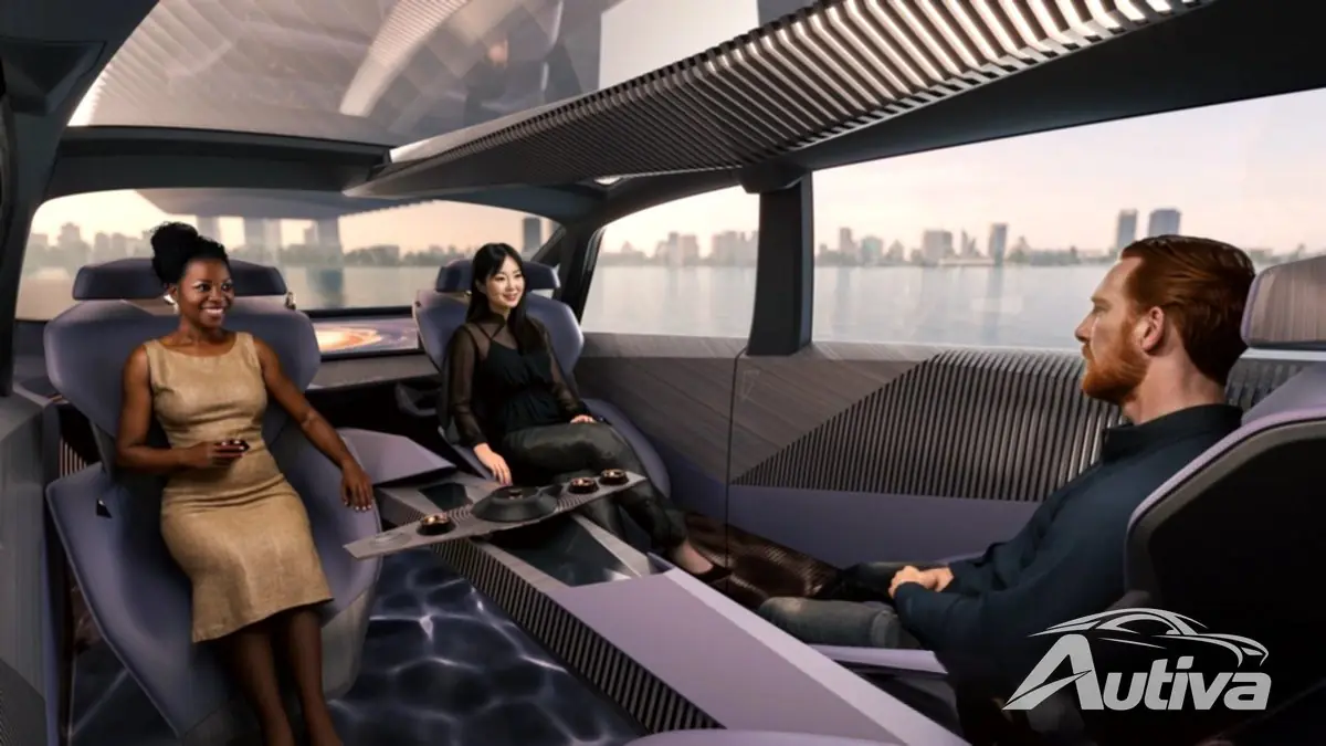 日产展示其大胆的新型超级旅行车电动概念车 6