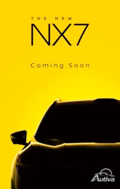 Officiell teaserbild för NX7 Officiell teaserbild för NX7