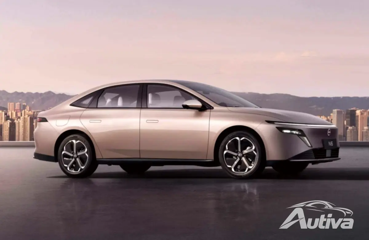 Nissan debuterar N6 PHEV lyxsedan i Kina Nissan debuterar N6 PHEV lyxsedan i Kina
