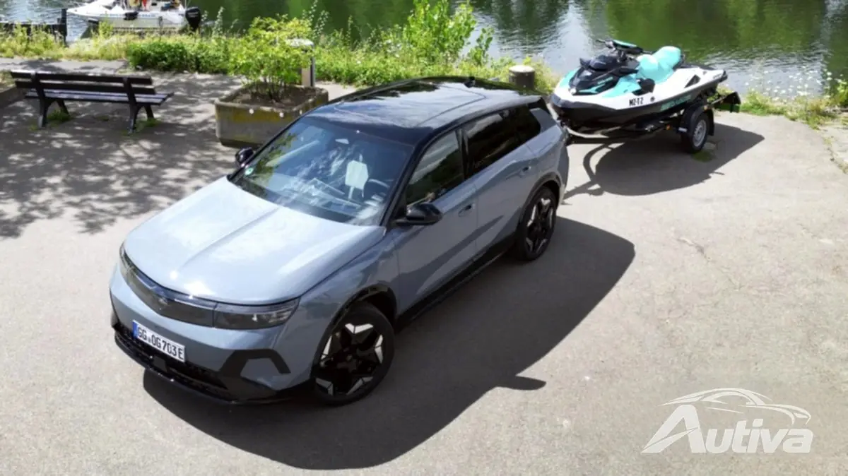 Elektrisk Opel Grandland AWD blandar familjeliv med användbar bogsering