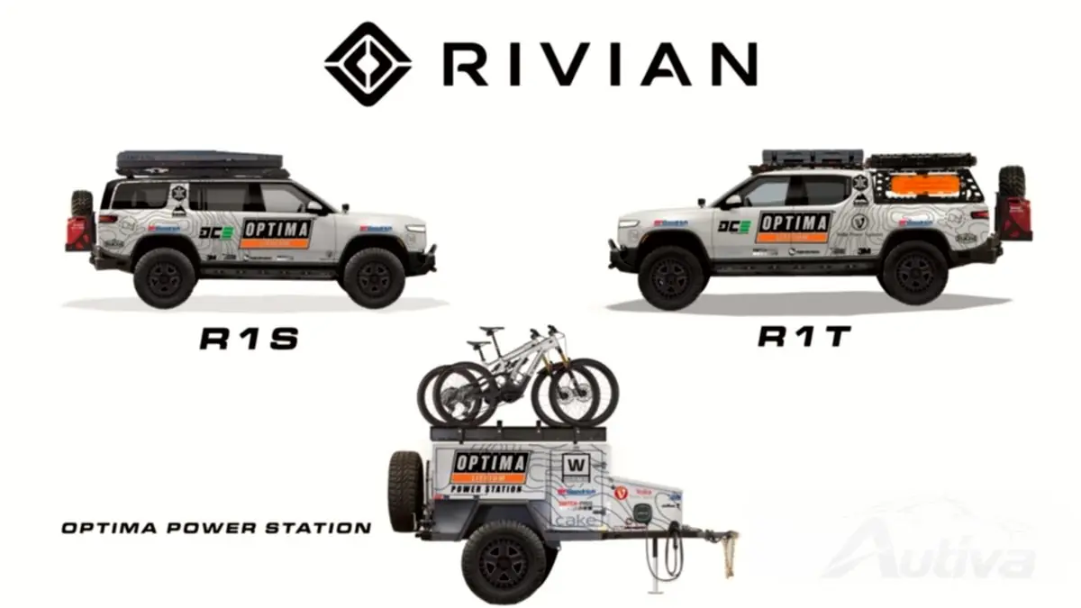 Optima y Weistec construyeron los últimos Rivian R1T y R1S terrestres