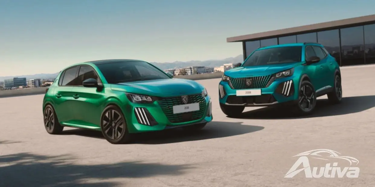 Edycje Peugeot 208 i ENVY 2008 wprowadzają zielony lakier, siedzenia GT i zaktualizowane ceny