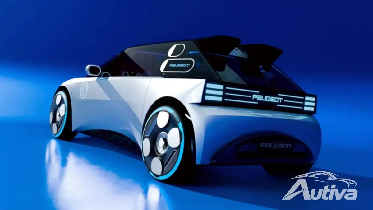 El radical Polygon Concept de Peugeot adelanta el 208 eléctrico de 2027 El radical Polygon Concept de Peugeot adelanta el 208 eléctrico de 2027