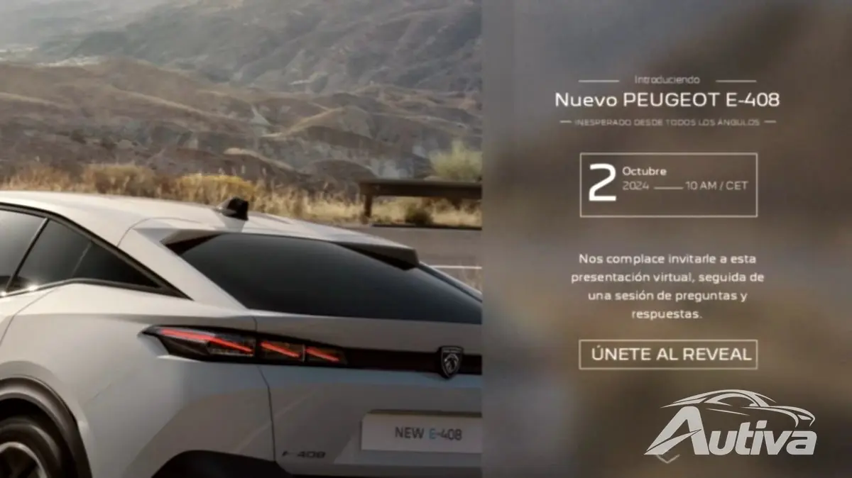 Peugeot E-408 vai estrear no Salão Automóvel de Paris de 2024 Peugeot E-408 vai estrear no Salão Automóvel de Paris de 2024