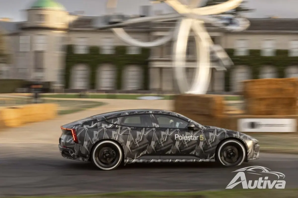Polestar 5 på Goodwood