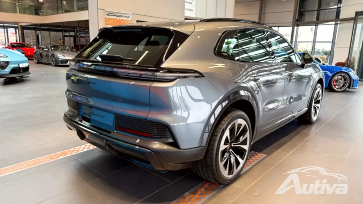 Baksiden av Cayenne Electric