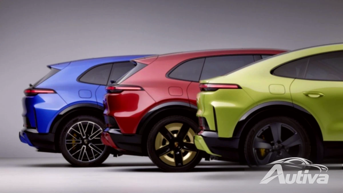 Porsche Cayenne Elettrica nuovi colori