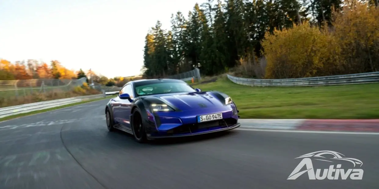 Porsche Taycan Turbo GT slår elbilrekord med strålende ytelse
