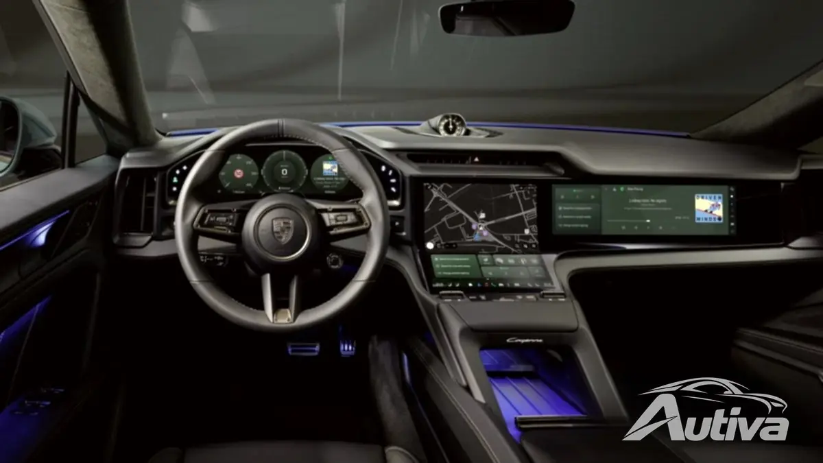 Porsche mostra gli "interni del futuro" della Cayenne Electric