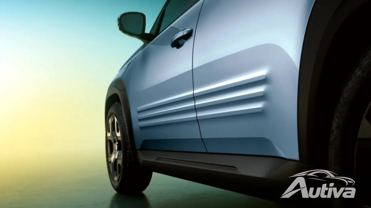 سيارة Renault 4 E-Tech الكهربائية تبتسم في الصور التشويقية الرسمية الأولى سيارة Renault 4 E-Tech الكهربائية تبتسم في الصور التشويقية الرسمية الأولى