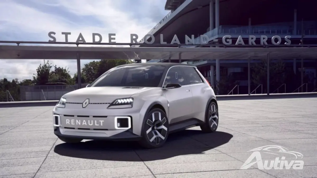 Renault 5 met Renault 4EVER Trophy en nieuwe Espace E-Tech op weg naar Roland Garros Renault 5 met Renault 4EVER Trophy en nieuwe Espace E-Tech op weg naar Roland Garros