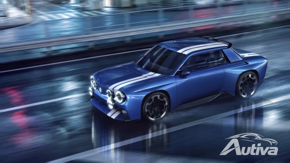 Mavi boya, beyaz çizgiler: Renault 8 Gordini, RWD elektrikli hayalet olarak geri dönüyor