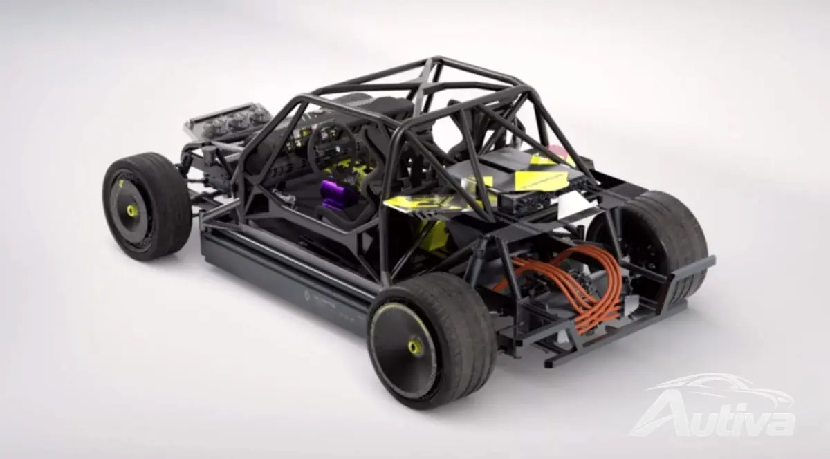 रेनॉल्ट R5 टर्बो 3E - 375HP रियर‑व्हील ड्राइव इलेक्ट्रिक हूलिगन 11