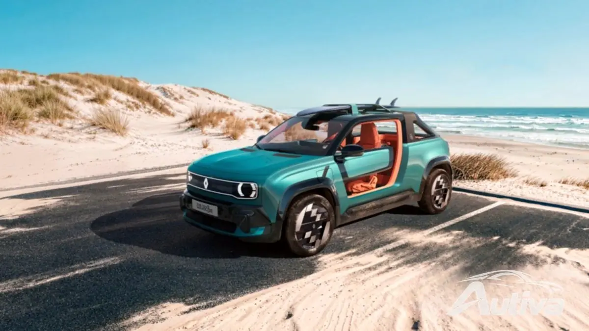 Renault retrocede en el tiempo con un nuevo y divertido buggy de playa eléctrico Renault retrocede en el tiempo con un nuevo y divertido buggy de playa eléctrico
