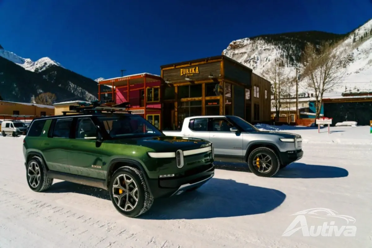 Rivian apresenta novos R1S e R1T básicos Rivian apresenta novos R1S e R1T básicos