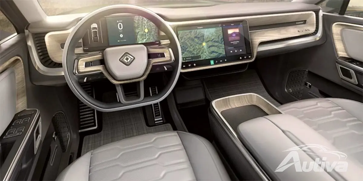 Interiøret i både R1T og R1S er identisk