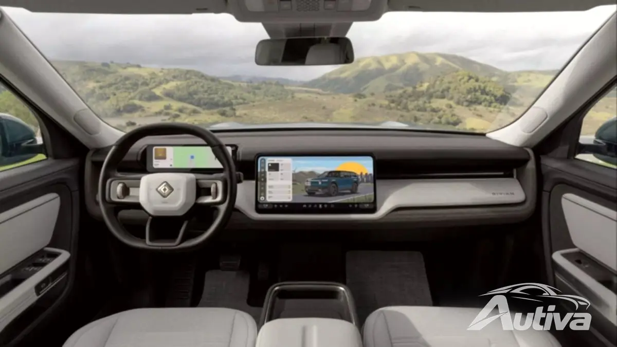 O interior do novo Rivian R2