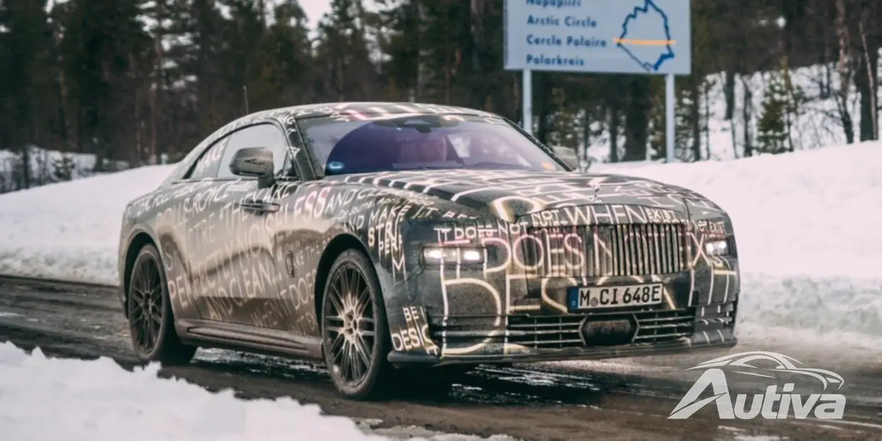 Rolls‑Royce kończy zimowe testy Spectre EV