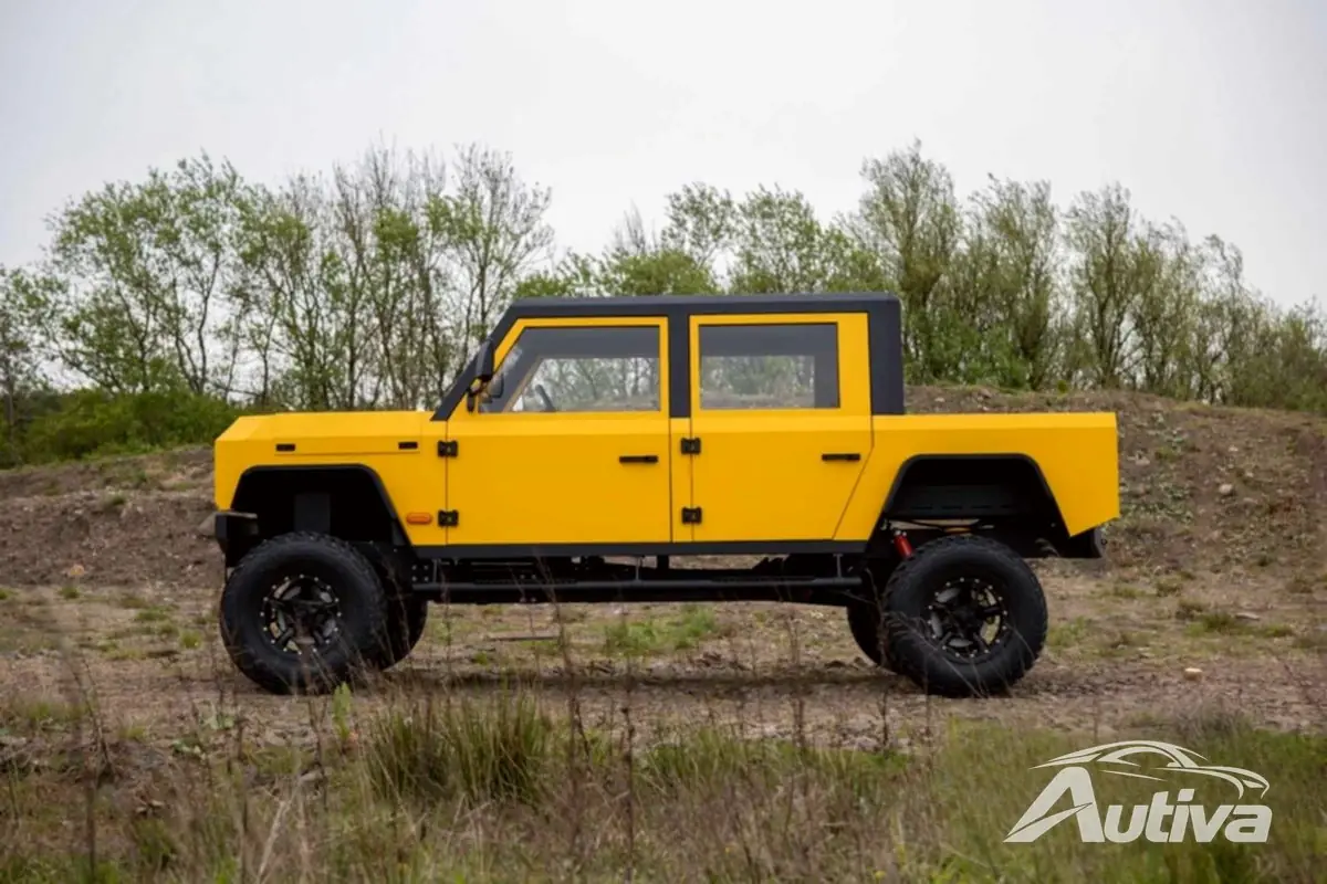 Munro MK_1 - 스코틀랜드산 $62,000 전기 픽업트럭