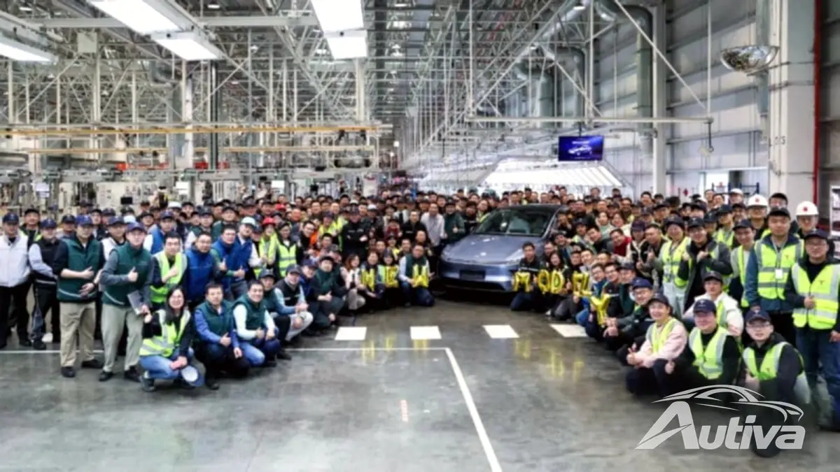 La nouvelle Tesla Model Y entre en production de masse à Shanghai