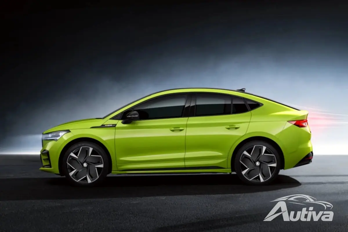 Skoda Enyaq Coupe iV è qui portando per la prima volta una versione RS