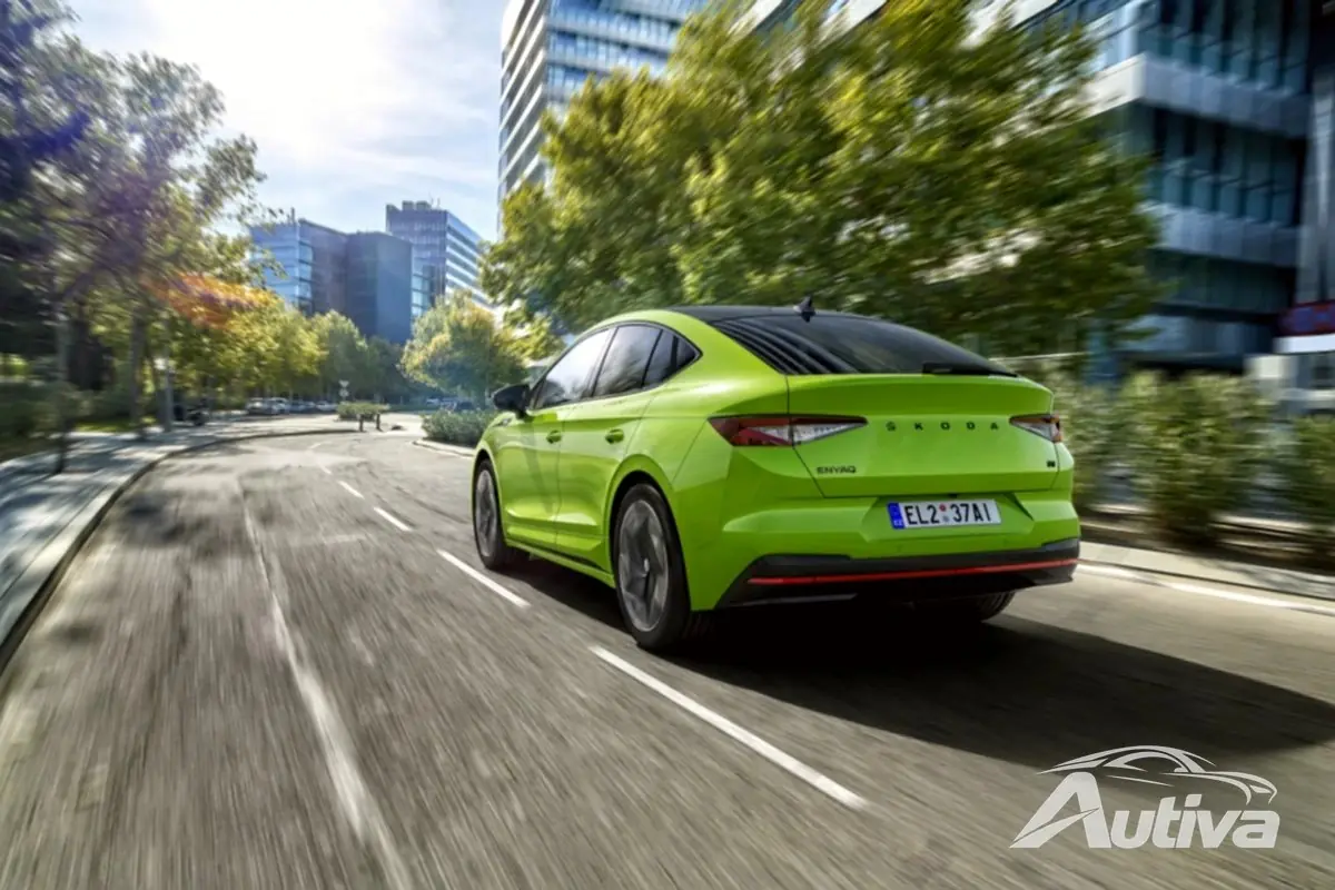 Skoda Enyaq Coupe iV가 처음으로 RS 버전을 선보입니다.