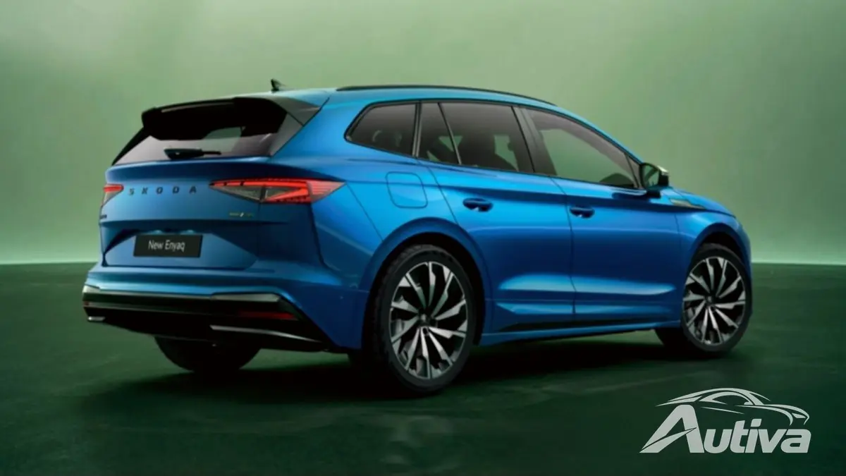 Skoda Enyaq은 새로운 얼굴과 기술 향상을 얻습니다.