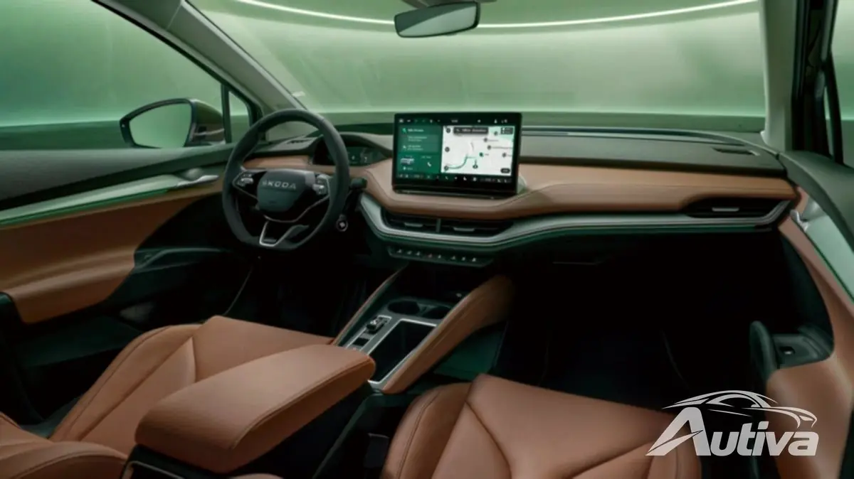Skoda Enyaq은 새로운 얼굴과 기술 향상을 얻습니다.