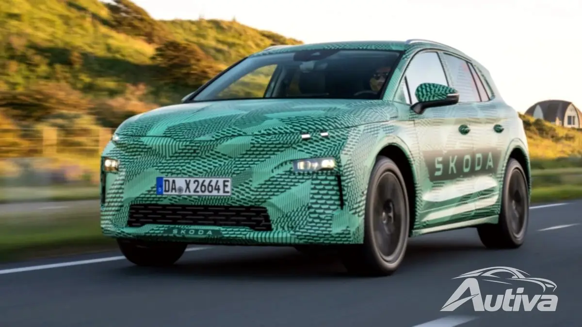 Skoda teilt neue Elroq-Details in einem neuen Teaser mit 3