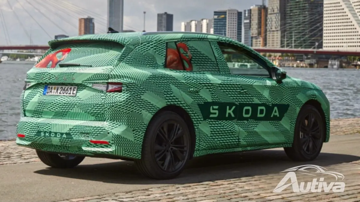 Skoda teilt neue Elroq-Details in einem neuen Teaser mit 5