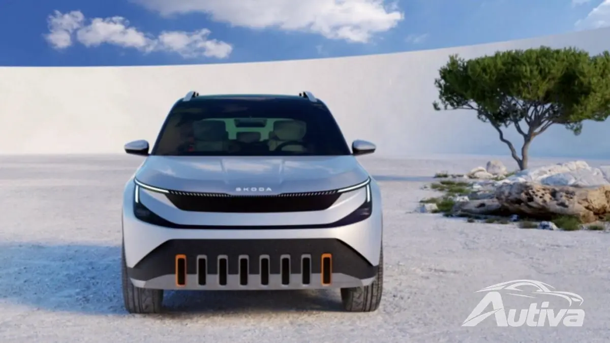 Skoda Epiq est un crossover électrique robuste avec un grand nom à la hauteur Skoda Epiq est un crossover électrique robuste avec un grand nom à la hauteur