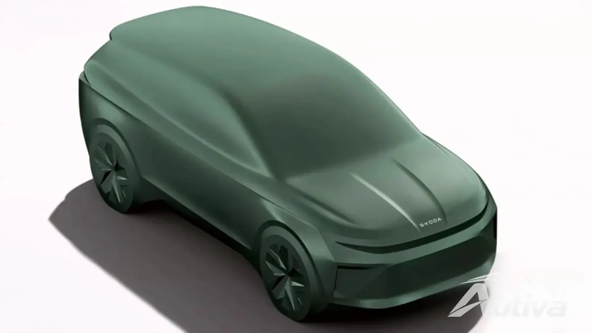 Skoda Vision O concept apresenta uma perua Octavia totalmente elétrica Skoda Vision O concept apresenta uma perua Octavia totalmente elétrica