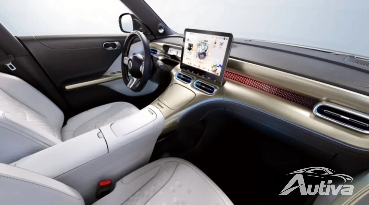2023 Smart #1 的内饰非常漂亮